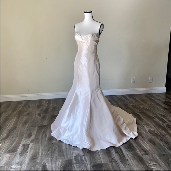 Champagne Wedding dress size 10 Allure Bridal